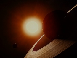 Спутник NASA сфотографировал невероятный закат на Сатурне
