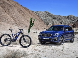 В дополнение к новому BMW X3 выпустили велосипед