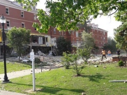 В общежитии США прогремел взрыв (фото)