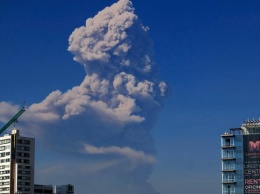 В Мексике произошло мощное извержение вулкана (видео)