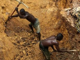 В Гане золотой рудник похоронил заживо 17 человек