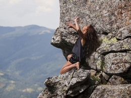 Руслана Лыжичко записала песню для нового альбома на высоте 1850 метров над уровнем моря (фото)