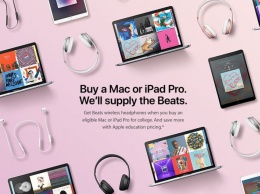 Apple запустила акцию Back To School 2017: купи Mac и получи в подарок наушники Beats за 21 500 рублей