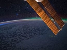 Опубликована фотография вида южного сияния с МКС
