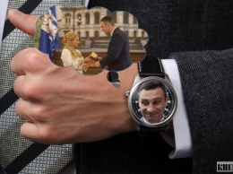 Аппарат КГГА объявил новый тендер на закупку подарочных часов от Кличко