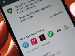 В Android появился встроенный антивирус Google Play Protect