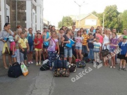 В Одессу на отдых приехали дети воинов АТО