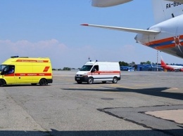 Борт МЧС доставил в Севастополь после лечения сбитого на "зебре" малыша