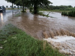 В Германии возникла угроза наводнений из-за сильных дождей