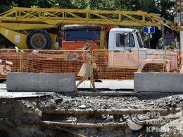В конце недели в Симферополе приступят к финальной части ремонта ул. Толстого