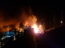 В Одессе сгорел ночной клуб возле пляжа