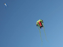 В Скадовске проходит красочный фестиваль воздушных змеев