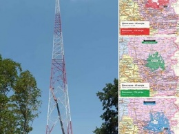 На Луганщине завершили монтаж важной башни