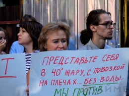 Зооактивисты провели акцию против насилия над животными в Одессе