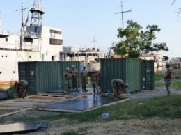 Военные США приступили к строительству базы ВМС на Украине