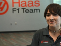 Камила Рестрепо - главная по снабжению в Haas F1