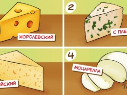 Выберите сыр и узнайте, насколько вы гурман!