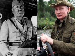 Найдите отличия: немецкие журналисты сравнивают Путина и Муссолини (+4фото)