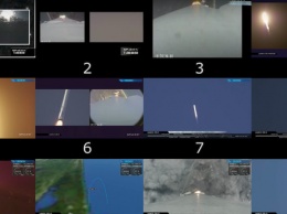 Запуск Falcon 9 показали синхронно с 12 камер