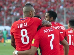 Первая часть заявки сборной Чили на матчи против Парагвая и Боливии