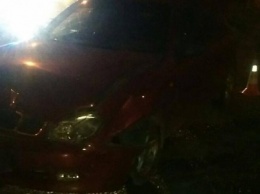 В Запорожье водитель Uber попал в аварию, пострадал пассажир, - ФОТО