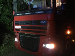 На Николаевщине грузовик со щебнем проигнорировал ГВК, обвиняя «Укртрансбезопасность» и ОГА в коррупции