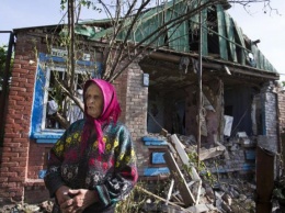Жительница Донбасса: Это не война, а просто уничтожение местного населения. ВИДЕО