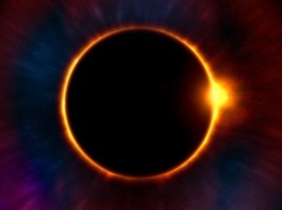 Обнаружен таинственный черный объект рядом с Солнцем во время затмения (ФОТО)