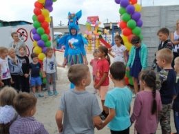 Детская площадка появилась в отдаленном районе города (фото)