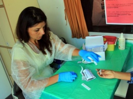 Одесситов знакомили с экспресс-тестами на ВИЧ: услуга будет доступна в пяти амбулаториях города