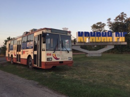 Гибридный троллейбус, сделанный в Кривом Роге, претендует на внесение в Книгу рекордов Украины