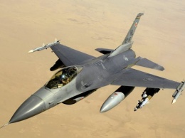 F-16 потерпел крушение в США