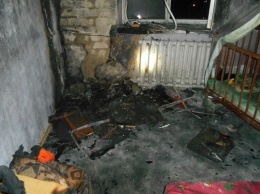 Свеча в детской комнате стала причиной пожара в Новой Каховке