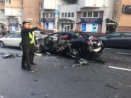 Взрыв автомобиля в центре Киева: все подробности и версии