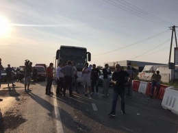 Украинский спецназ перегородил дорогу Саакашвили в пункте пропуска Шегини