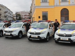Одесская полиция получила новые автомобили
