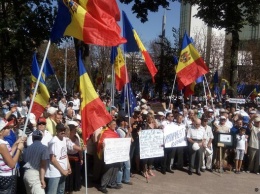 В Кишиневе протестуют против нововведений в избирательной системе