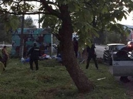 Закарпатская полиция задержала три десятка цыган, ехавших на драку