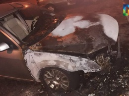 В Запорожской области сожгли авто лидеру общественной организации