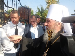 В Бердянске встретили митрополита Киевского и всея Украины УПЦ (МП) Онуфрия