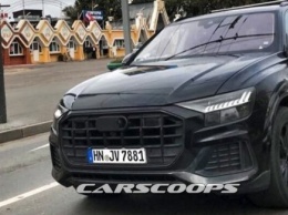 Флагманский внедорожник Audi сфотографировали на тестах