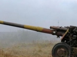 Боевики «ЛНР» проводят артиллерийские учения