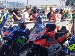 MotoGP: Сенсация в Арагоне - Виньялес, Лоренцо и Росси на первой стартовой линии