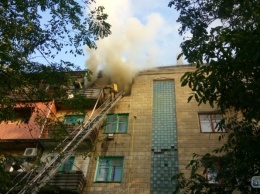 Из-за пожара в Рени пострадали жильцы всего дома