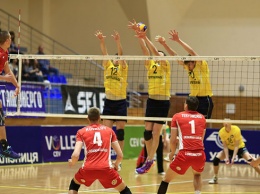 Волейболисты «Днепра» с трудом пробились во второй этап Кубка Украины
