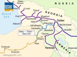 Железная дорога Баку-Тбилиси-Карс готова к эксплуатации