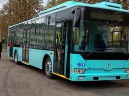 Чернигов получил первый из пяти новых троллейбусов, закупленных в этом году