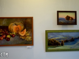 Николаевская «художница света» представила выставку о дыхании осени