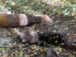 На Киевщине взорвали турбореактивную мину времен Второй Мировой