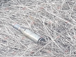 В Бердянске в ливневой канализации нашли боеприпас